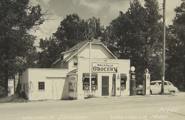 Walhalla - Walhalla Grocery From Paul Petoskey (newer photo)